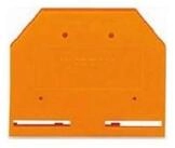 WAGO Abdeckplatte WAGO GmbH& Co. KG Abschlu&szlig;platte orange 280-302