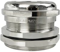 TRU COMPONENTS Kabelsockel M75 Messing (vernickelt TC-10302864