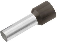 Cimco Aderendh&uuml;lsen Cimco 187012 Aderendh&uuml;lse 1.5 mm&sup2; Teilisoliert Schwarz...