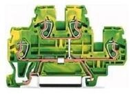 WAGO Klemmbefestigung WAGO GmbH& Co. KG Doppelstockklemme 0,08-2,4qmm gr/ge...