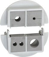 Icotek Kabeldurchfuhr Icotek QVT 50/4 Kabeldurchf&uuml;hrung teilbar Polycarbonat...
