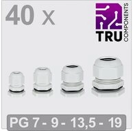 TRU COMPONENTS Kabelverbinder-Sortiment TRU COMPONENTS TC-13448356...