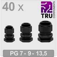 TRU COMPONENTS Kabelverbinder-Sortiment TRU COMPONENTS TC-13448352...
