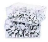 Heidemann Nagelschelle HEIDEMANN Nagelschelle, wei&szlig;, 4-7 mm, Nagell&auml;nge 25mm...