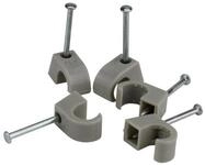 UNITEC Nagelschelle Expressschelle 7-12mm grau 50x