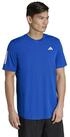 adidas Performance T-Shirt Club 3-Streifen royalblau Herren
