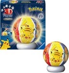 Ravensburger Puzzleball Nachtlicht Pok&eacute;mon, 72 Puzzleteile, beleuchtet