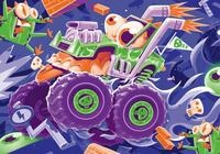 Ravensburger Puzzle 2 x 24 Teile Kinder Puzzle Monster Trucks 12004259,...