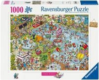Ravensburger Puzzle Ray Nicholson: Der Pool, 1000 Puzzleteile, Made in Germany