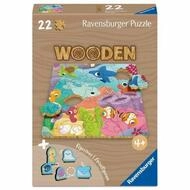 Ravensburger Puzzle Ravensburger Wooden Puzzles Kids - Farbenspiel Der Meere (22