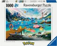 Ravensburger Puzzle Pok&eacute;mon, Vaporeon and Temperate Marine, 1000 Puzzleteile,...