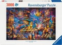 Ravensburger Puzzle Drachenbibliothek, 3000 Puzzleteile, Made in Germany