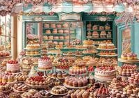Schmidt Spiele Puzzle 1000 Teile Puzzle Konditorei 58892, Puzzleteile
