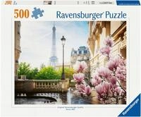 Ravensburger Puzzle Fr&uuml;hling in Paris, 500 Puzzleteile, Made in Germany