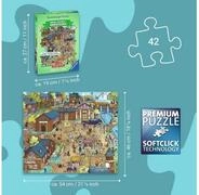 Ravensburger Puzzle 42 Teile Kinder Puzzle Mein Puzzle-Abenteuer Der Eierdieb