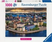 Ravensburger Puzzle Scandinavian Places, Stockholm, Schweden, 1000 Puzzleteile,...