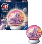 Ravensburger Puzzleball Nachtlicht Pferde am Strand, 72 Puzzleteile, beleuchtet