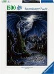Ravensburger Puzzle Der Schwarzblaue Drache, 1500 Puzzleteile, Made in Germany