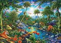 Schmidt Spiele Puzzle 1000 Teile Puzzle Michael Fishel Inselparadies 58611,