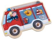 Puzzle Greifpuzzle Feuerwehrauto, Puzzleteile