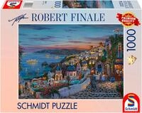 Schmidt Spiele Puzzle Robert Finale, Santorini Sonnenuntergang, 1000...