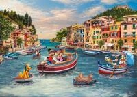 Schmidt Spiele Puzzle 1000 Teile Puzzle Thomas Kinkade Disney Mickey & Minnie in