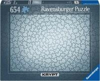 Ravensburger Puzzle Krypt silber, 654 Puzzleteile, Made in Germany