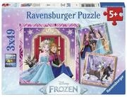 Ravensburger Puzzle Ravensburger Kinderpzzle Disney Frozen, Puzzle, (3x 49...