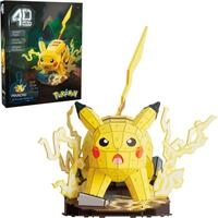 Spin Master 3D-Puzzle Puzzle 4D Build - Pok&eacute;mon Pikachu, 201 Puzzleteile