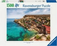 Ravensburger Puzzle Popey Village, Malta, 1500 Puzzleteile, Made in Germany