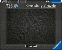 Ravensburger Puzzle Krypt Black, 736 Puzzleteile, Made in Germany
