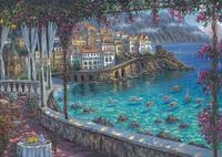 Schmidt Spiele Puzzle 1000 Teile Puzzle Robert Finale Amalfi K&uuml;ste 58646,