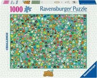 Ravensburger Puzzle Challenge, Animal Crossing, 1000 Puzzleteile, Made in...