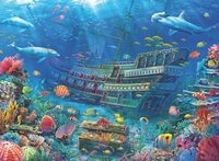Ravensburger Verlag GmbH Puzzle Versunkenes Schiff, Puzzleteile