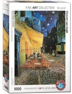 EUROGRAPHICS Puzzle Caf&eacute;terrasse am Abend von Vincent van Gogh 1000 Teile, 1000