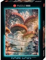 HEYE Puzzle Puzzle Future Cities: der Earth Hub 1000 Teile, Puzzleteile