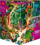 HEYE Puzzle Botanic Garden, 2000 Puzzleteile, Made in Europe