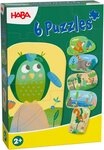 Haba Puzzle 6 erste Puzzles Waldtiere, 18 Puzzleteile