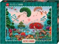 HEYE Puzzle Jungle Paradise / Exotic Garden, 1500 Puzzleteile, Made in Germany
