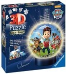 Ravensburger 3D-Puzzle 72 Teile 3D Puzzle Ball Nachtlicht Paw Patrol 11842, 72