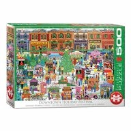 EUROGRAPHICS Puzzle Das Altstadt-Weihnachtsfest, 500 Puzzleteile
