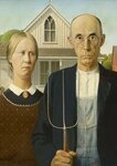 Piatnik Puzzle American Gothic, Wood, Puzzleteile