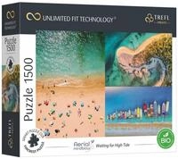 Trefl Puzzle Puzzle UFT Aerial Mindblow: Warten auf die Flut 1500 Teile,...