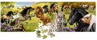 COPPENRATH DIE SPIEGELBURG Puzzle Panorama-Puzzle - Pferdefreunde (250 Teile),