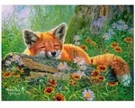 Castorland Puzzle Puzzle da 100 Pezzi - Sogni di Una Volpe, Puzzleteile