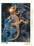 CALVENDO Puzzle CALVENDO Puzzle Lebendige Juwelen der Natur - Goldene Echse,...