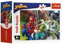 Trefl Puzzle Puzzle Spiderman: Gegen die Schurken 54 Teile, Puzzleteile