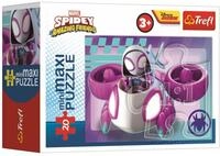Trefl Puzzle Puzzle Amazing Spidey: Ghost-Spider 20 Teile, Puzzleteile