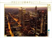 CALVENDO Puzzle CALVENDO Puzzle Frankfurt Skyline - Blick vom Main Tower, 1000...