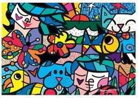 Bluebird Puzzle Puzzle Romero Britto - Britto Garden, Puzzleteile